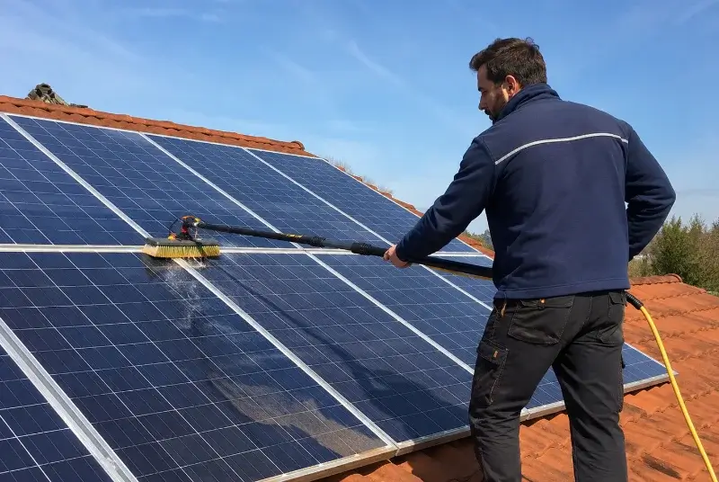 Nettoyage et entretien de panneaux solaires à Lévignacq