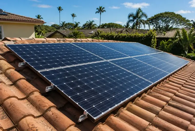 Installation de panneaux solaires à Lévignacq
